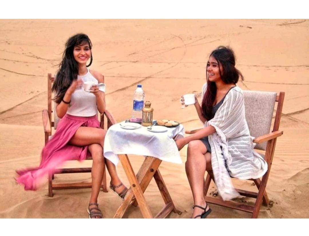 Golden Sandstone Hotel Desert Safari Camp Jaisalmer Esterno foto