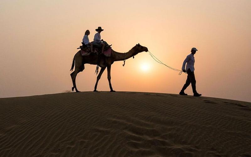 Golden Sandstone Hotel Desert Safari Camp Jaisalmer Esterno foto