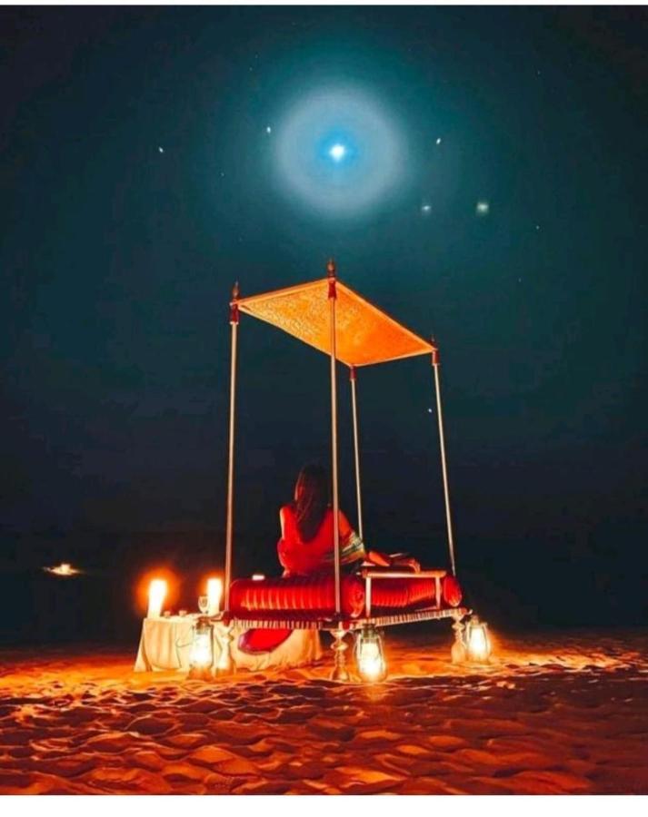 Golden Sandstone Hotel Desert Safari Camp Jaisalmer Esterno foto